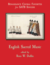 ENGLISH SACRED MUSIC SATB choral sheet music cover